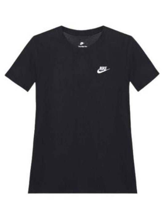 short sleeve t shirt women club - NIKE - BALAAN 1