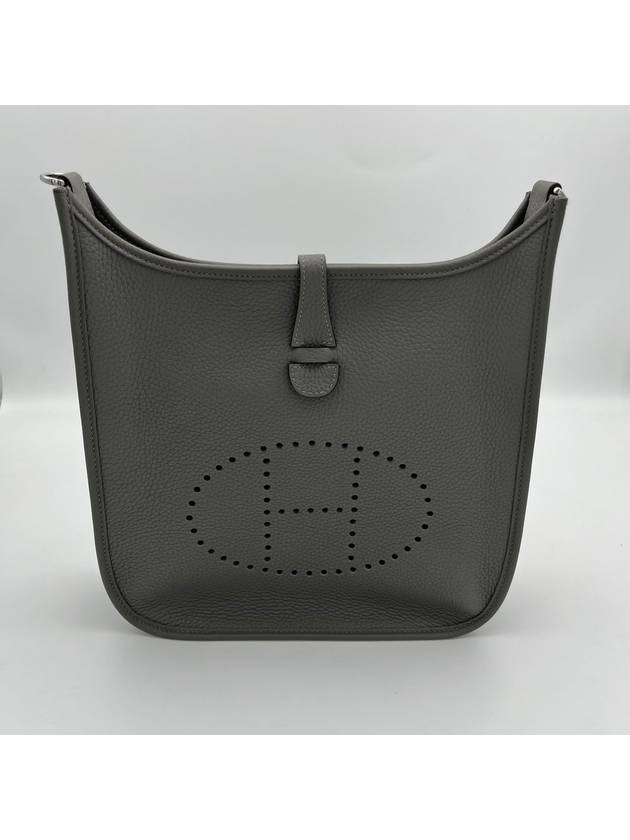 Evelyne III 29 Cross Bag Gris Meyer - HERMES - BALAAN 3