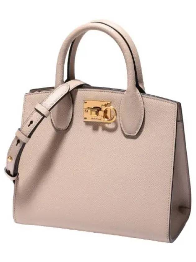 Ferragamo Studio Box Bag Small Handbag Women Tote - SALVATORE FERRAGAMO - BALAAN 1