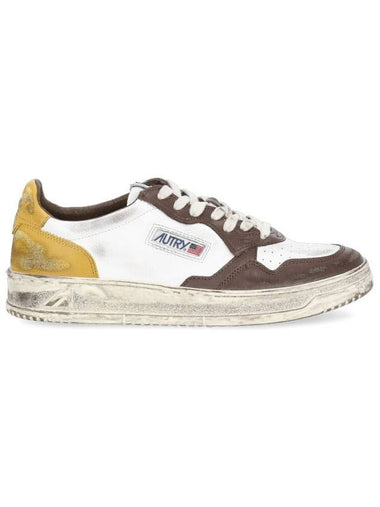 Medalist leather vintage low-top sneakers - AUTRY - BALAAN 1