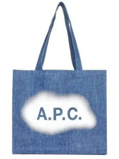 Diane Cotton Tote Bag Blue - A.P.C. - BALAAN 2