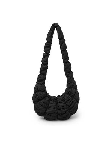 Ripple Crossbody Bag Black - COS - BALAAN 1