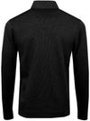 Men's Golf Dri Fit Player Half Zip Long Sleeve T-Shirt Black - NIKE - BALAAN 3