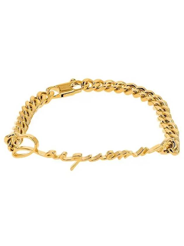 Logo Chain Link Bracelet Gold - JACQUEMUS - BALAAN 2