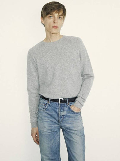 Saint Laurent  Sweaters Grey - SAINT LAURENT - BALAAN 2