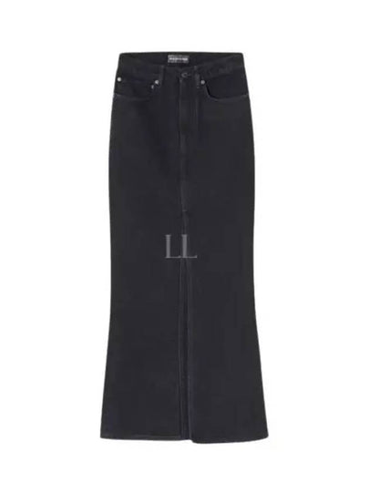 Maxi H-Line Skirt Black - BALENCIAGA - BALAAN 2