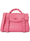 Women's Alexa Micro Classic Grain Mini Cross Bag Pink - MULBERRY - BALAAN 2