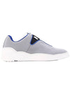 Canvas Calfskin Low Top Sneakers Grey - DIOR - BALAAN 1