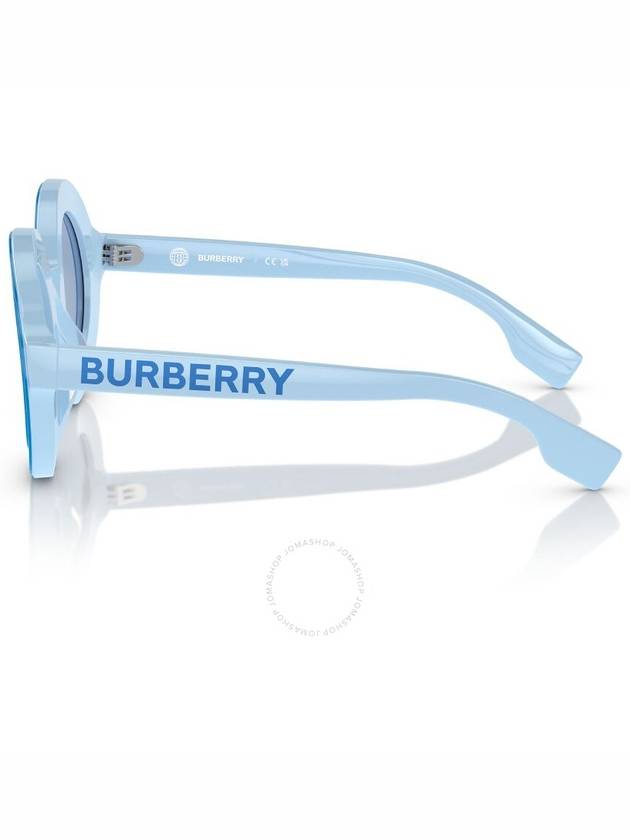 Burberry Junior Light Blue Round Unisex Sunglasses JB4386 404572 20-27 - BURBERRY - BALAAN 3