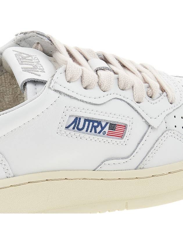 Medalist Goatskin Low Top Sneakers Gold White - AUTRY - BALAAN 11