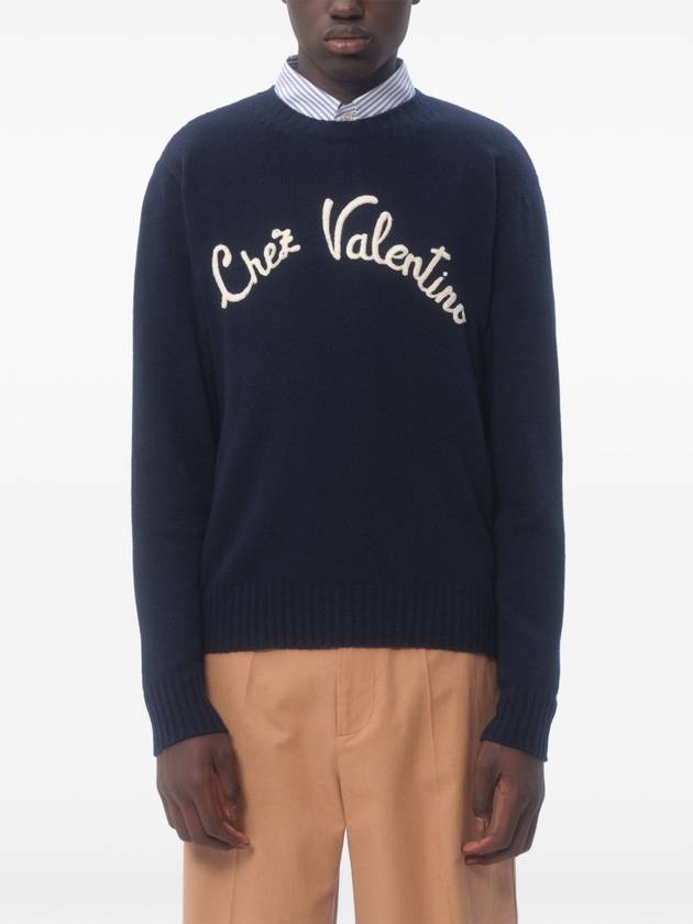 Valentino Sweaters Blue - VALENTINO - BALAAN 3