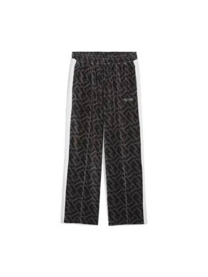 T7 Iconic Straight Track Pants Black - PUMA - BALAAN 2