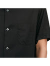 Twill Vacation Short Sleeve Shirt Black - MAISON MARGIELA - BALAAN 10