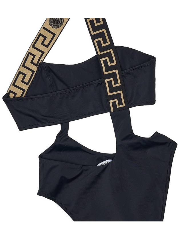 Cut Out One Piece Swimsuit Black - VERSACE - BALAAN 8