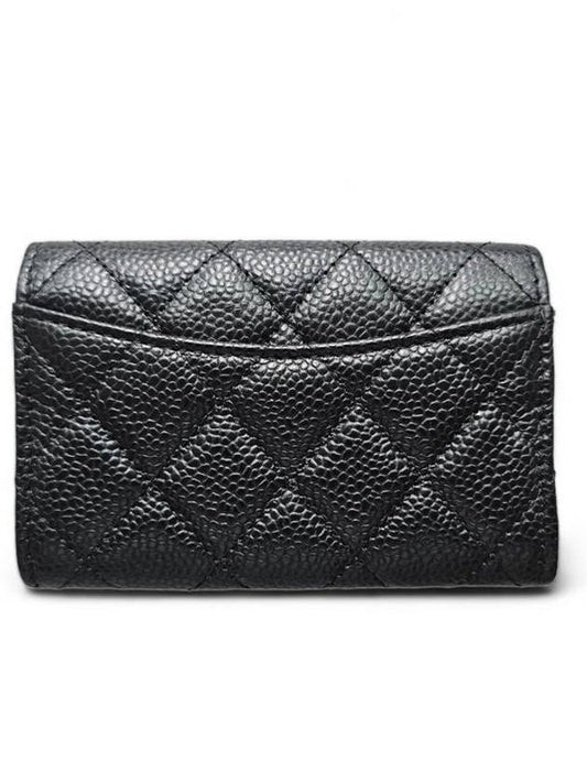 Classic card wallet black gold AP0214 - CHANEL - BALAAN 2