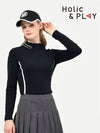 spandex brushed long sleeve t-shirt-HB4WTS001WH - HOLIC&PLAY - BALAAN 3