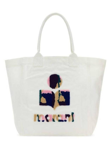 Yenky Logo Tote Bag Ecru - ISABEL MARANT - BALAAN 1