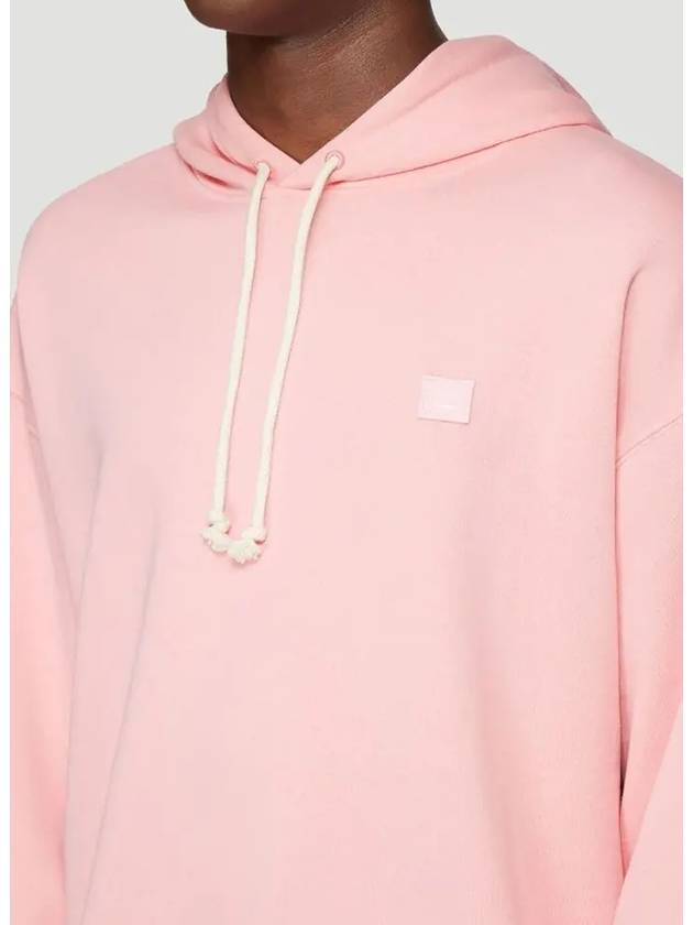 Face Patch Hoodie Pale Pink - ACNE STUDIOS - BALAAN 6