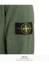 Wappen Patch Garment Dyed Sweatshirt Musk Green - STONE ISLAND - BALAAN 7