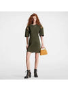 zipper sleeve t-shirt dress 1ABRXG - LOUIS VUITTON - BALAAN 1