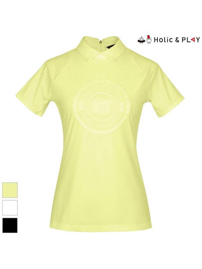 shoulder ventilation collar t-shirtHC2WTS002 - HOLIC&PLAY - BALAAN 2