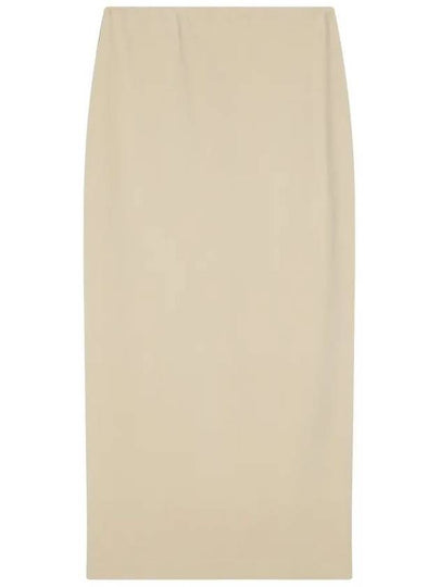 Poly Spandex Back Opening H Line Skirt - RS9SEOUL - BALAAN 2