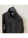 Lens Wappen Soft Shell Zip-Up Jacket Black - CP COMPANY - BALAAN 7