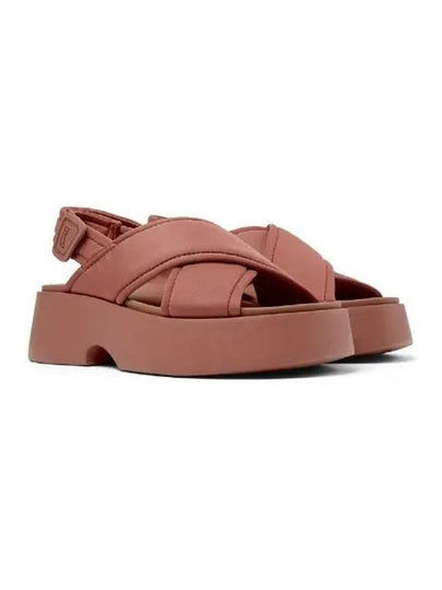 Tasha Cross Strap Sandals Red - CAMPER - BALAAN 2