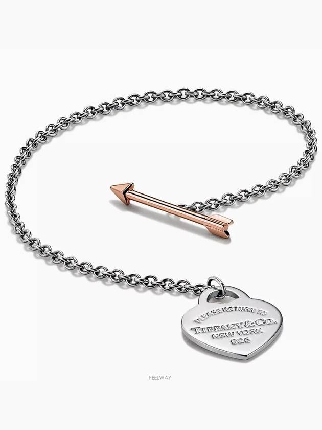 Lovestruck Heart Tag Bracelet Silver - TIFFANY & CO. - BALAAN 4