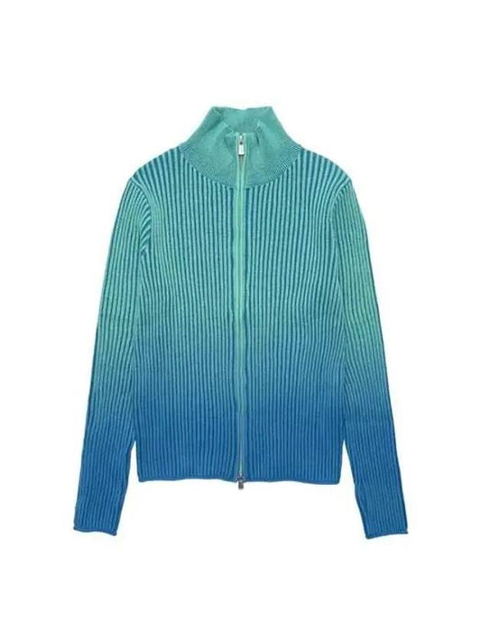 open embroid logo zip-up cardigan blue - HOUSE OF SUNNY - BALAAN 2