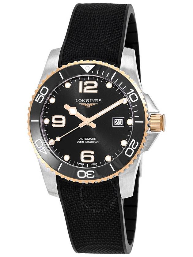 Longines Conquest Automatic Black Dial Men's Watch L3.781.3.56.9 - LONGINES - BALAAN 1