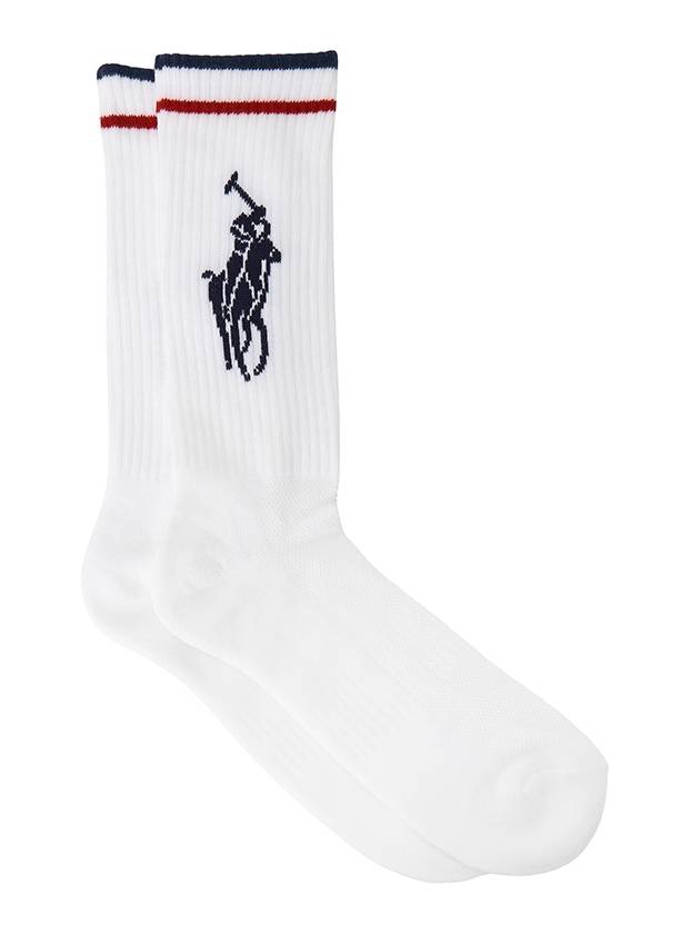 Logo embroidery socks 3 pack set 449723748001 - POLO RALPH LAUREN - BALAAN 3