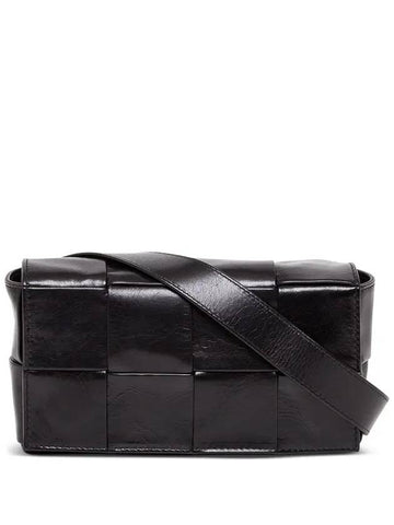 Cassette Belt Bag Black - BOTTEGA VENETA - BALAAN 1