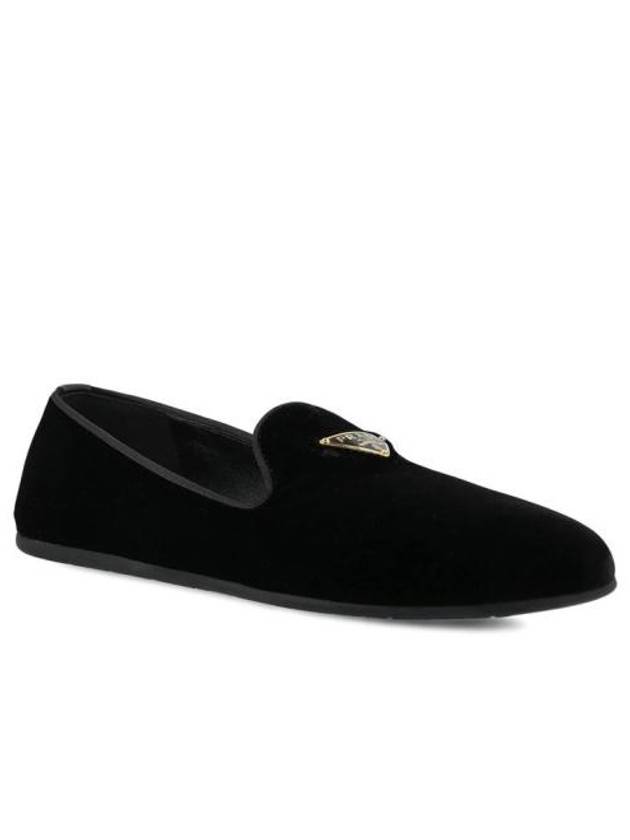 Velvet Loafers Black - PRADA - BALAAN 3