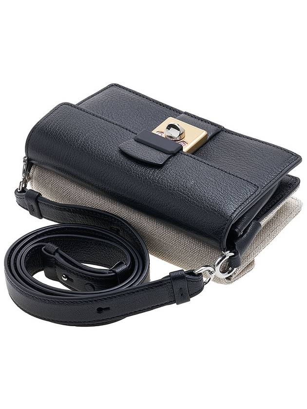 New Lock Horizontal Cross Bag Black - MAISON MARGIELA - BALAAN 5