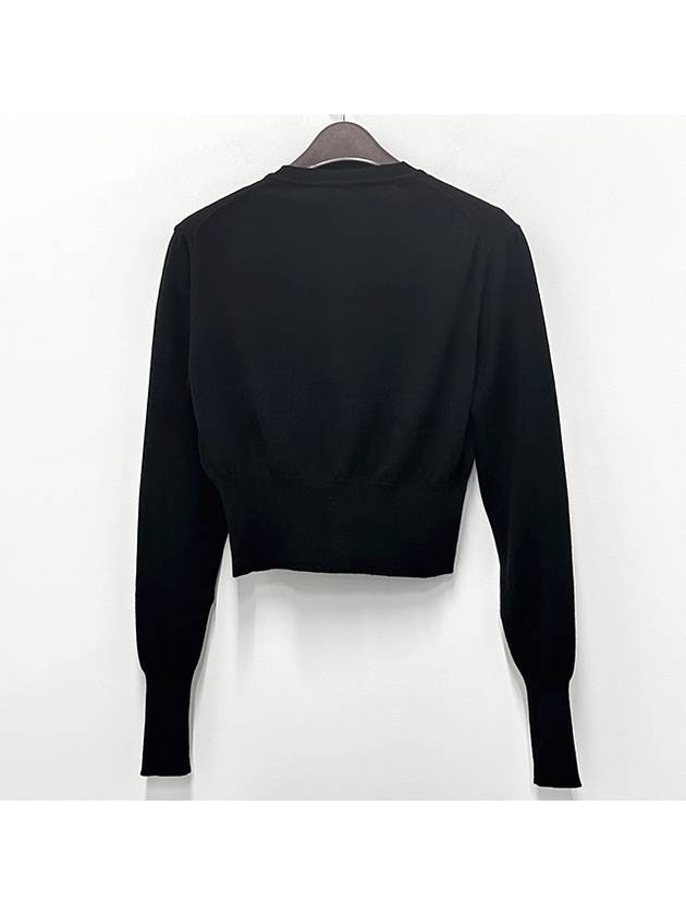 Bea Crop Cardigan Black - VIVIENNE WESTWOOD - BALAAN 3