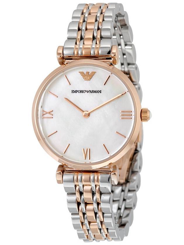 Retro Metal Watch Silver - EMPORIO ARMANI - BALAAN 2