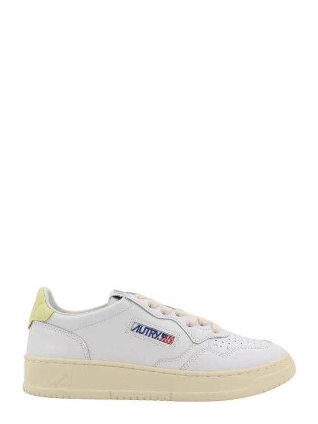 Medalist Yellow Tab Low Top Sneakers White - AUTRY - BALAAN 1