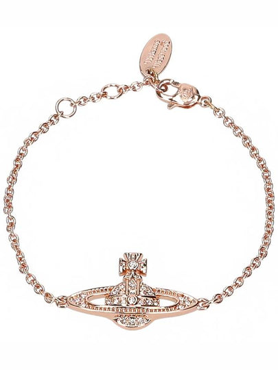 Mini Bas Relief Chain Bracelet Rose Gold - VIVIENNE WESTWOOD - BALAAN 2