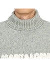 Men's Koromico Logo Knit Turtleneck Gray - MARK & LONA - BALAAN 7