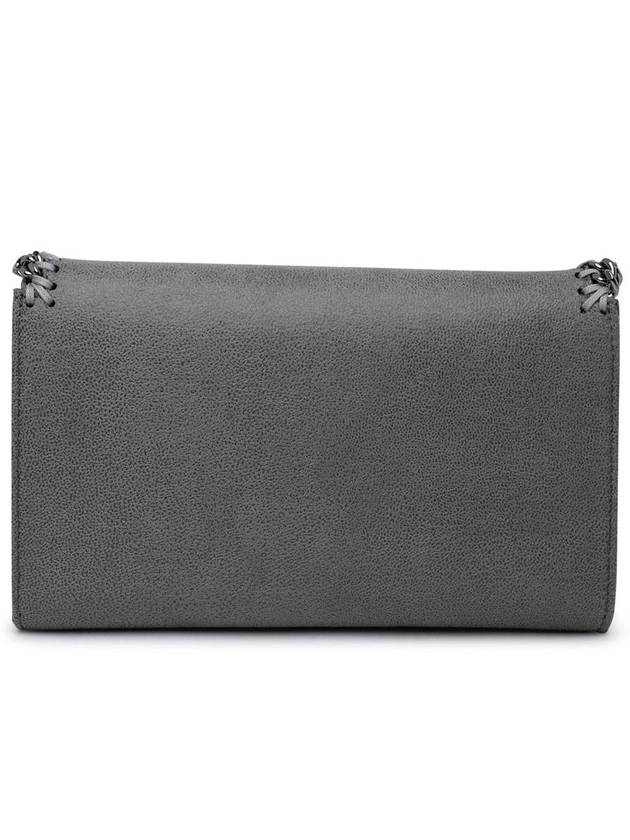 silver Falabella mini shoulder bag light gray - STELLA MCCARTNEY - BALAAN 4