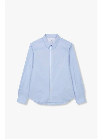 PS Color Matching Point Easy Shirt Blue - PAUL SMITH - BALAAN 1