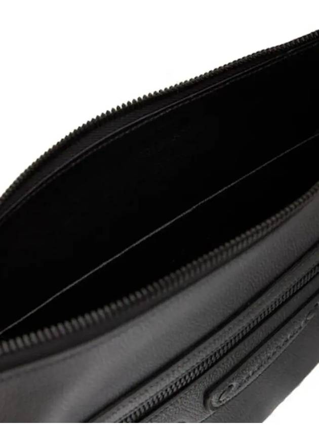 NEO Neo Classic Hand Strap Grain Leather Clutch Bag Black - BALENCIAGA - BALAAN 5