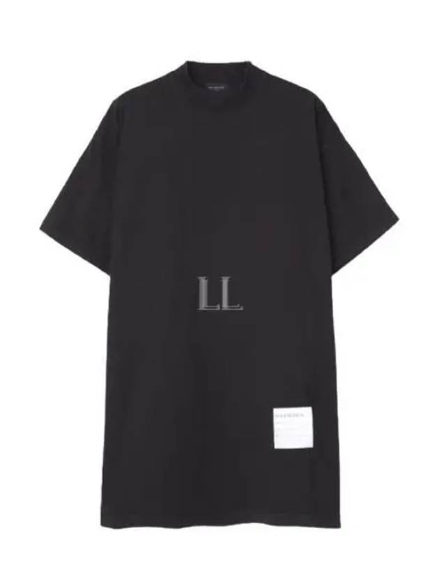 Sample Sticker Oversized Short Sleeve T-Shirt Black - BALENCIAGA - BALAAN 2