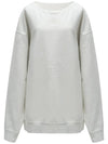 Numbering Logo Cotton Sweatshirt White - MAISON MARGIELA - BALAAN 2