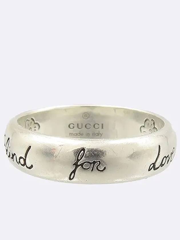 455247 925 Silver Blind for Love Ring No 13 - GUCCI - BALAAN 2