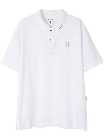 Golf Wear Men s Collar Short Sleeve T Shirt MLM 3B AP09 WHITE - MARK & LONA - BALAAN 1