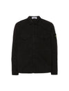 Wapen Zip-Up Jacket Black - STONE ISLAND - BALAAN 2