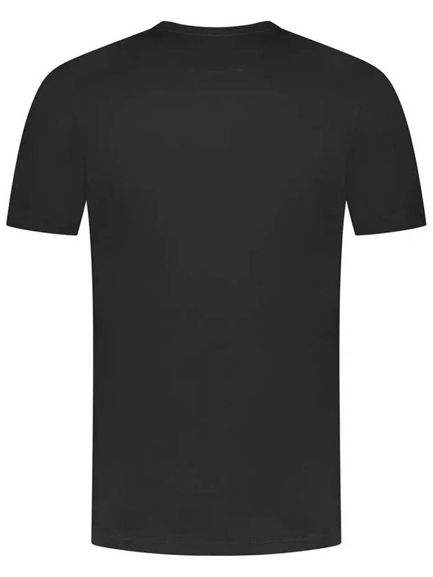 Logo Short Sleeve T-Shirt Black - CP COMPANY - BALAAN 4