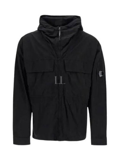 Taylon-P Zip Up Hoodie Black - CP COMPANY - BALAAN 2